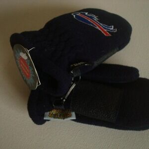 BUFFALO BILLS GLOVES MITTENS YOUTH KIDS 2-7YRS VINTAGE G-CAP G4